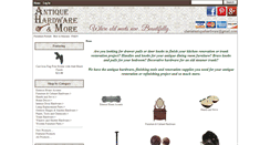 Desktop Screenshot of antique-hardware.com